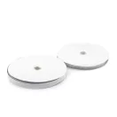 Tépőzár hurkos + bolyhos oldal öntapadós 20 mm - fehér (25 m-os csomagolás)