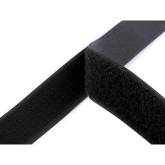 Tépőzár horog + plüss szélessége 30 mm komplett