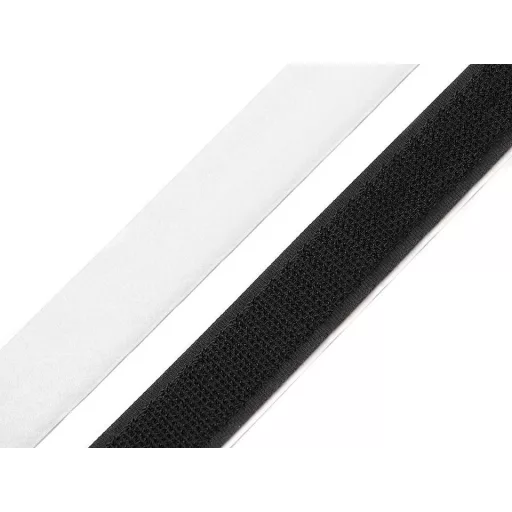 Tépőzár hurkos + bolyhos oldal öntapadós vágott 20 mm