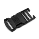 Műanyag tuk csat 30 mm-es szabályozóval BB - 2 (2) fekete (5 pr)