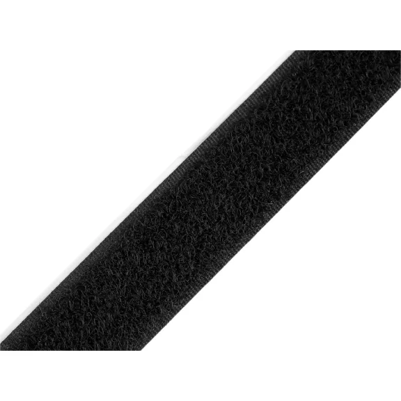 Öntapadós tépőzár bolyhos oldal 20 mm-es - 2 fekete (100 m-os csomagolás) Öntapadós tépőzár bolyhos oldal 20 mm-es - 2 fekete (100 m-os csomagolás)