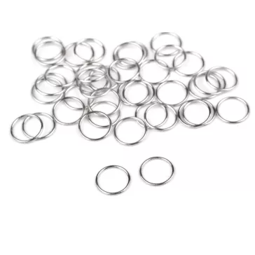   Karika mosható Ø6; Ø8; Ø10; Ø12; Ø15 mm - 1 (Ø6 mm) nikkel (1000 db-os csomagolás)