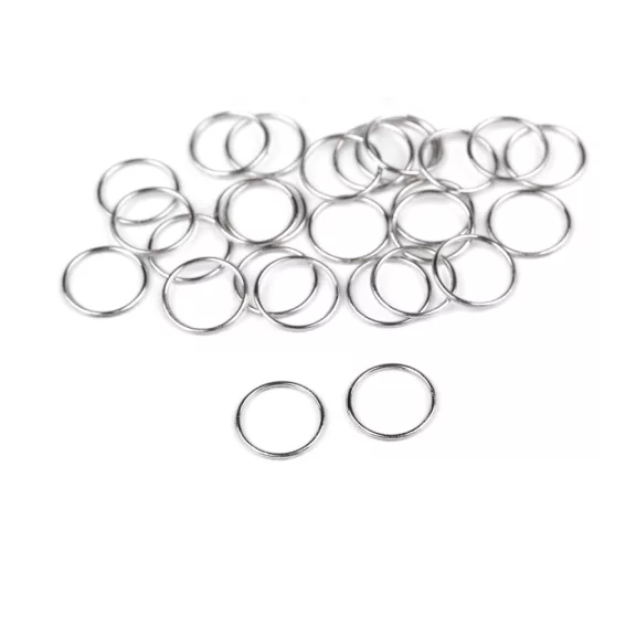 Karika mosható Ø6; Ø8; Ø10; Ø12; Ø15 mm - 2 (Ø8 mm) nikkel (50 db-os csomagolás) Karika mosható Ø6; Ø8; Ø10; Ø12; Ø15 mm - 2 (Ø8 mm) nikkel (50 db-os csomagolás)