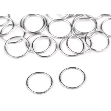   Karika mosható Ø6; Ø8; Ø10; Ø12; Ø15 mm - 5 (Ø15 mm) nikkel (1000 db-os csomagolás)