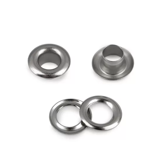 Ringli alátéttel belső Ø5,5 mm / külső Ø10 mm - 1 nikkel (1000 pár) Ringli alátéttel belső Ø5,5 mm / külső Ø10 mm - 1 nikkel (1000 pár)