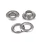 Ringli alátéttel belső Ø7 mm / külső Ø13 mm - nikkel (1000 pár)