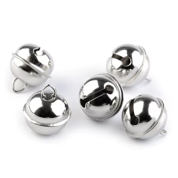Csengetyű Ø20 mm - 1 ezüst (50 db-os csomagolás) Csengetyű Ø20 mm - 1 ezüst (50 db-os csomagolás)