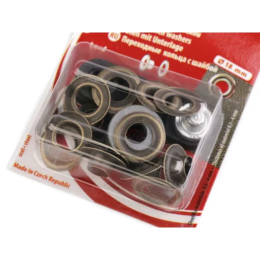 Ringli alátéttel belső Ø8 mm / külső Ø18 mm