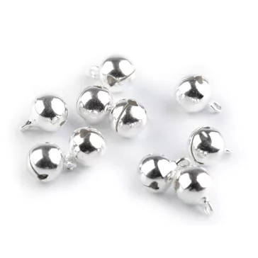 Csengettyű Ø10 mm - 1 ezüst (2000 db-os csomagolás)