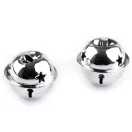 Csengettyű Ø30 mm - 1 ezüst (5 db-os csomagolás) Csengettyű Ø30 mm - 1 ezüst (5 db-os csomagolás)