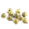 Csengettyű Ø20 mm GLITTER - 3 arany (10 db-os csomagolás)