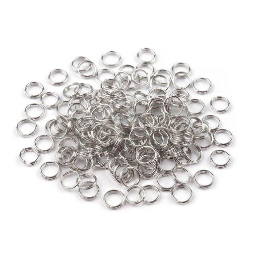 Összekötő karika Ø6 mm dupla