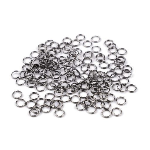 Összekötő karika Ø6 mm dupla