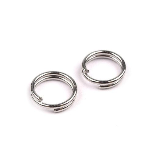 Összekötő karika Ø6 mm dupla