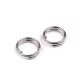 Összekötő karika Ø6 mm dupla