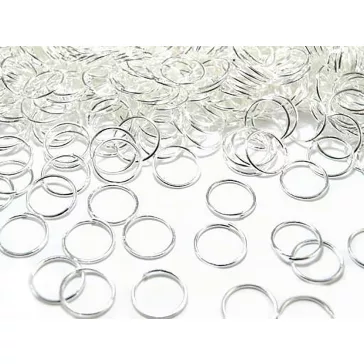   Összekötő karika Ø8 mm - 2 ezüst vil. (300 g-os csomagolás)