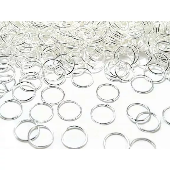 Összekötő karika Ø8 mm - 2 ezüst vil. (300 g-os csomagolás) Összekötő karika Ø8 mm - 2 ezüst vil. (300 g-os csomagolás)