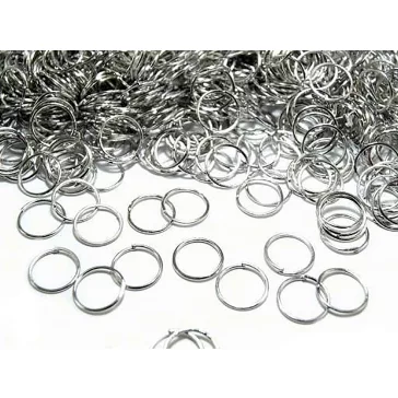 Összekötő karika Ø8 mm - 1 platina (50 g-os csomagolás)