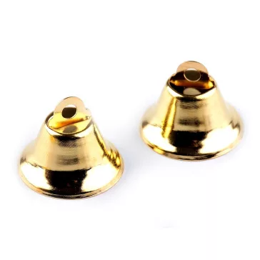 Csengettyű Ø20 mm - 2 arany (10 db-os csomagolás)