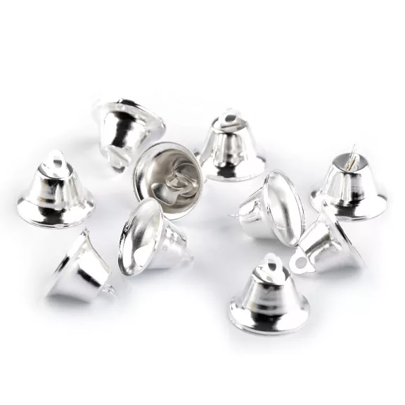 Csengettyű Ø20 mm - 3 ezüst vil. (10 db-os csomagolás) Csengettyű Ø20 mm - 3 ezüst vil. (10 db-os csomagolás)