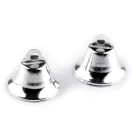 Csengettyű Ø20 mm - 3 ezüst vil. (10 db-os csomagolás) Csengettyű Ø20 mm - 3 ezüst vil. (10 db-os csomagolás)