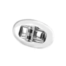 Fém táska zár 20x32 mm forgó kapocs - nikkel (50 szett) Fém táska zár 20x32 mm forgó kapocs - nikkel (50 szett)