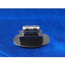 Fém táska zár 20x32 mm forgó kapocs - nikkel (50 szett) Fém táska zár 20x32 mm forgó kapocs - nikkel (50 szett)