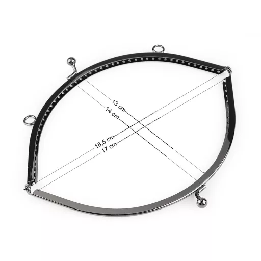 Táska keret varrható 18,5x14 cm