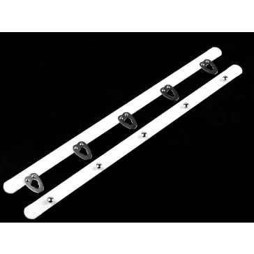   Korzet kapocs szélessége 12 mm hossza 20; 25 cm - 1 (25 cm) fehér (1 pr)