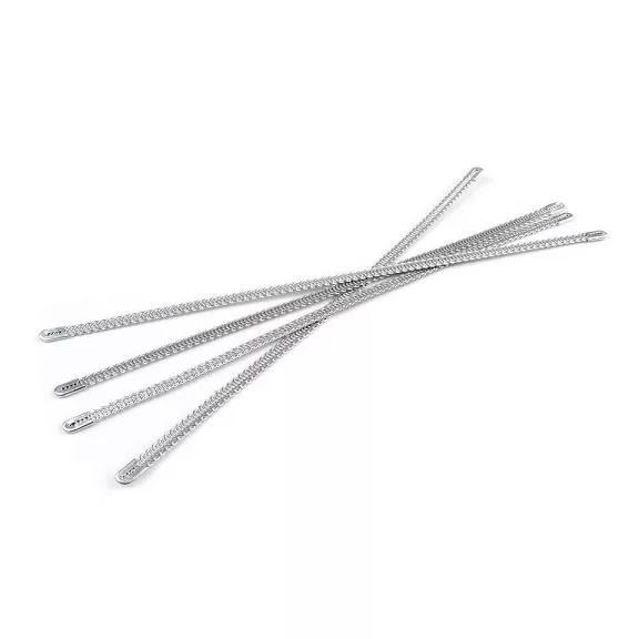 Korzet merevítő szélessége 5 mm több hosszban - 2 25 cm ezüst (20 db-os csomagolás) Korzet merevítő szélessége 5 mm több hosszban - 2 25 cm ezüst (20 db-os csomagolás)