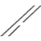 Fém táskalánc 120 cm - 2 nikkel fekete (1 db-os csomagolás)