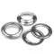 Ringli alátéttel belső Ø22 mm / külső Ø34 mm - 2 nikkel (10 pár)