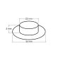 Ringli alátéttel belső Ø22 mm / külső Ø34 mm