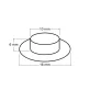 Ringli alátéttel belső Ø10 mm / külső Ø16 mm