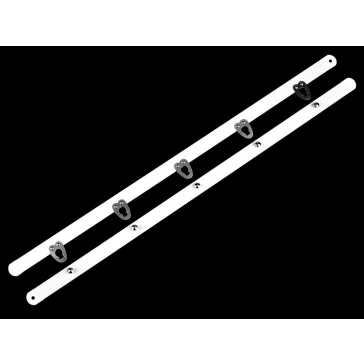   Korzetkapocs 12 mm-es hossza 30; 35 cm - 2 (35 cm) fehér (1 pár)