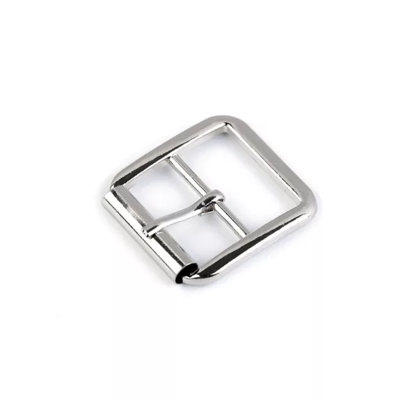 Fém pergős öv csat 25 mm - 2 nikkel (10 db-os csomagolás) Fém pergős öv csat 25 mm - 2 nikkel (10 db-os csomagolás)