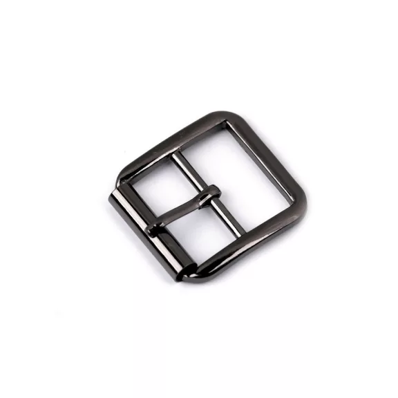 Fém pergős öv csat 25 mm - 3 nikkel fekete (1 db-os csomagolás) Fém pergős öv csat 25 mm - 3 nikkel fekete (1 db-os csomagolás)