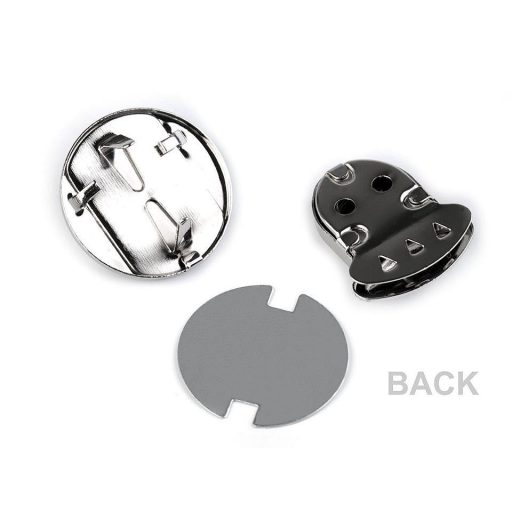 Táska zár készlet 30x32 mm szív kapocs