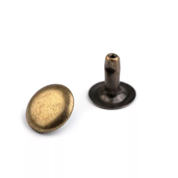 Üreges szegecs Ø10 mm - 2 ósárgaréz (100 pár) Üreges szegecs Ø10 mm - 2 ósárgaréz (100 pár)