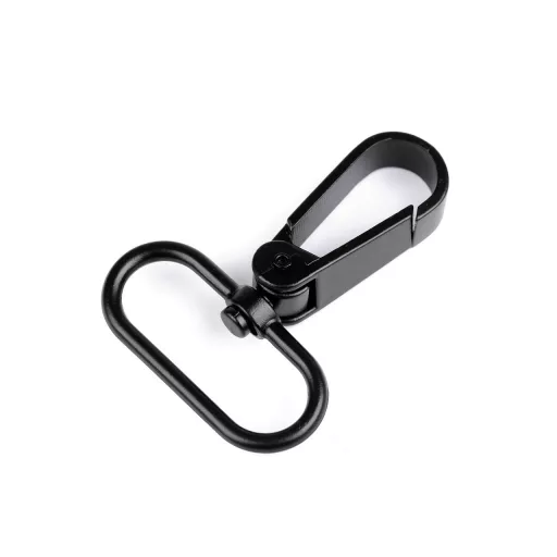 Fém forgós karabíner 32 mm-es befűző