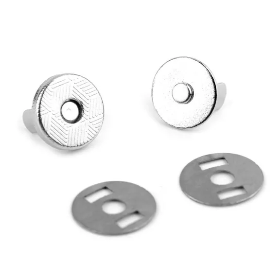 Mágneses kapocs Ø10 mm - 1 nikkel (100 szett) Mágneses kapocs Ø10 mm - 1 nikkel (100 szett)