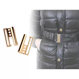 Fém kabátcsat szélessége 50 mm