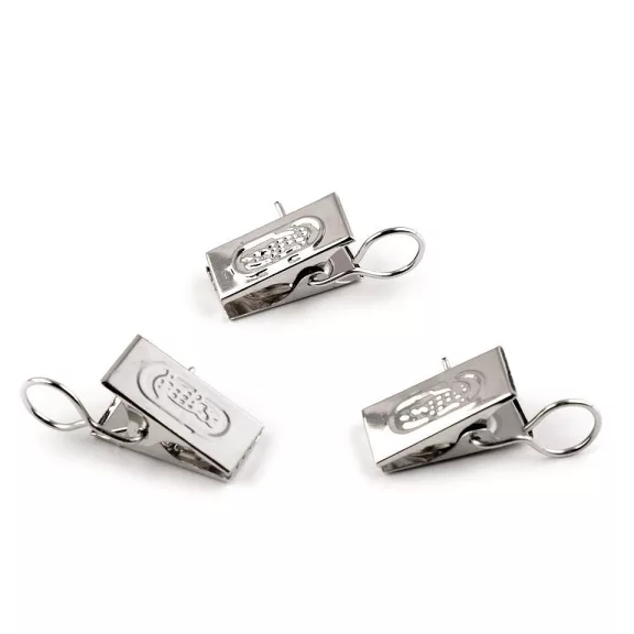 Függöny csipesz - 1 nikkel (20 db-os csomagolás) Függöny csipesz - 1 nikkel (20 db-os csomagolás)