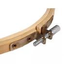Bambusz hímzőkeret Ø18 cm - világos bambusz (4 db-os csomagolás)