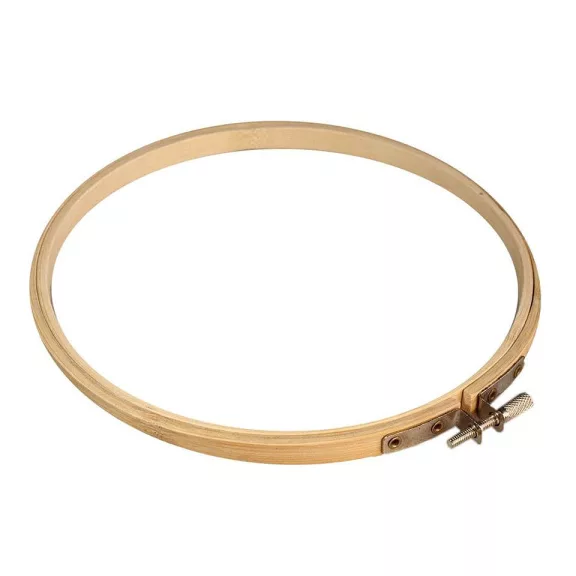 Bambusz hímzőkeret Ø18 cm - világos bambusz (1 db-os csomagolás) Bambusz hímzőkeret Ø18 cm - világos bambusz (1 db-os csomagolás)