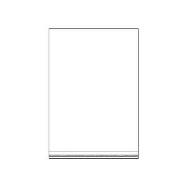   PP ragasztócsíkos celofán tasak jellegű BOPP tasak 20x29 cm - átlátszó (400 db-os csomagolás)