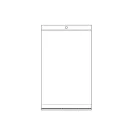 PP ragasztócsíkos celofán tasak jellegű BOPP tasak akasztóval 13x22cm - átlátszó (12000 db-os csomagolás) PP ragasztócsíkos celofán tasak jellegű BOPP tasak akasztóval 13x22cm - átlátszó (12000 db-os csomagolás)