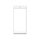 PP ragasztócsíkos celofán tasak jellegű BOPP tasak akasztóval 10x22 cm - átlátszó (100 db-os csomagolás) PP ragasztócsíkos celofán tasak jellegű BOPP tasak akasztóval 10x22 cm - átlátszó (100 db-os csomagolás)