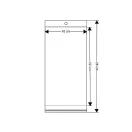 PP ragasztócsíkos celofán tasak jellegű BOPP tasak akasztóval 10x22 cm - átlátszó (100 db-os csomagolás) PP ragasztócsíkos celofán tasak jellegű BOPP tasak akasztóval 10x22 cm - átlátszó (100 db-os csomagolás)