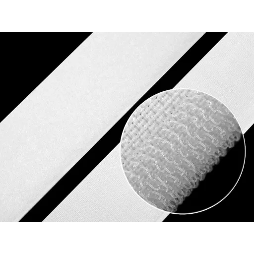 Tépőzár hurkos + bolyhos oldal öntapadós 50 mm